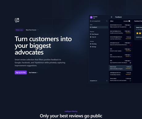 Pomeso Website Screenshot